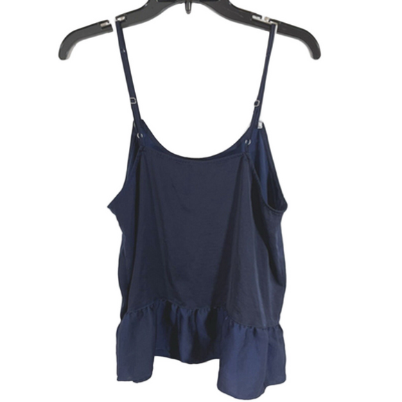 Nordstrom Room Service Navy Blue Short Pajama Set Sz S - Picture 5 of 9